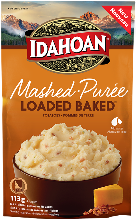 Loaded Baked® Mashed Potatoes - Mashed And Scalloped Potatoes - Idahoan ...